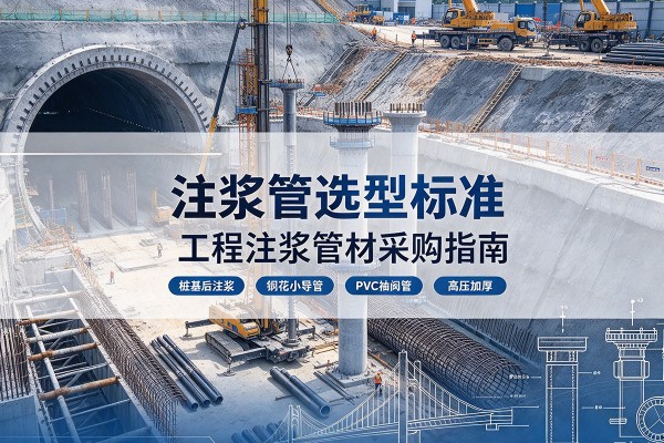 邱县注浆管选型标准