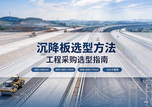 邱县沉降板选择方法